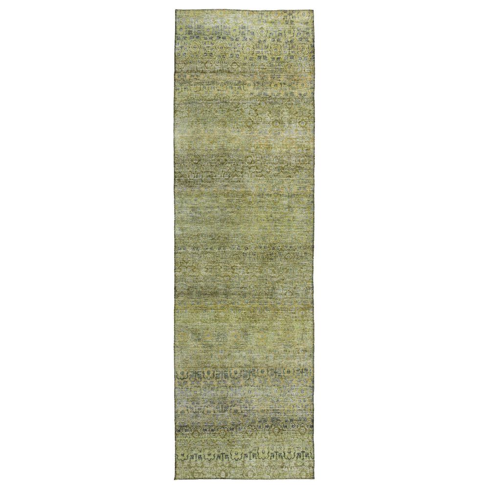 Dalyn Rug Company Burano BU12 2"3" x 7"6" Aloe Indoor/Outdoor Runner, , large