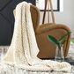 Ashley Chaddon 51" x 62" Throw in Ivory, , large
