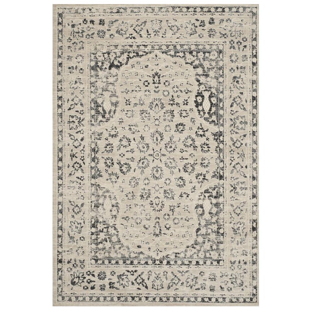Safavieh Evoke EVK508C 4" x 6" Beige and Blue Area Rug, , large