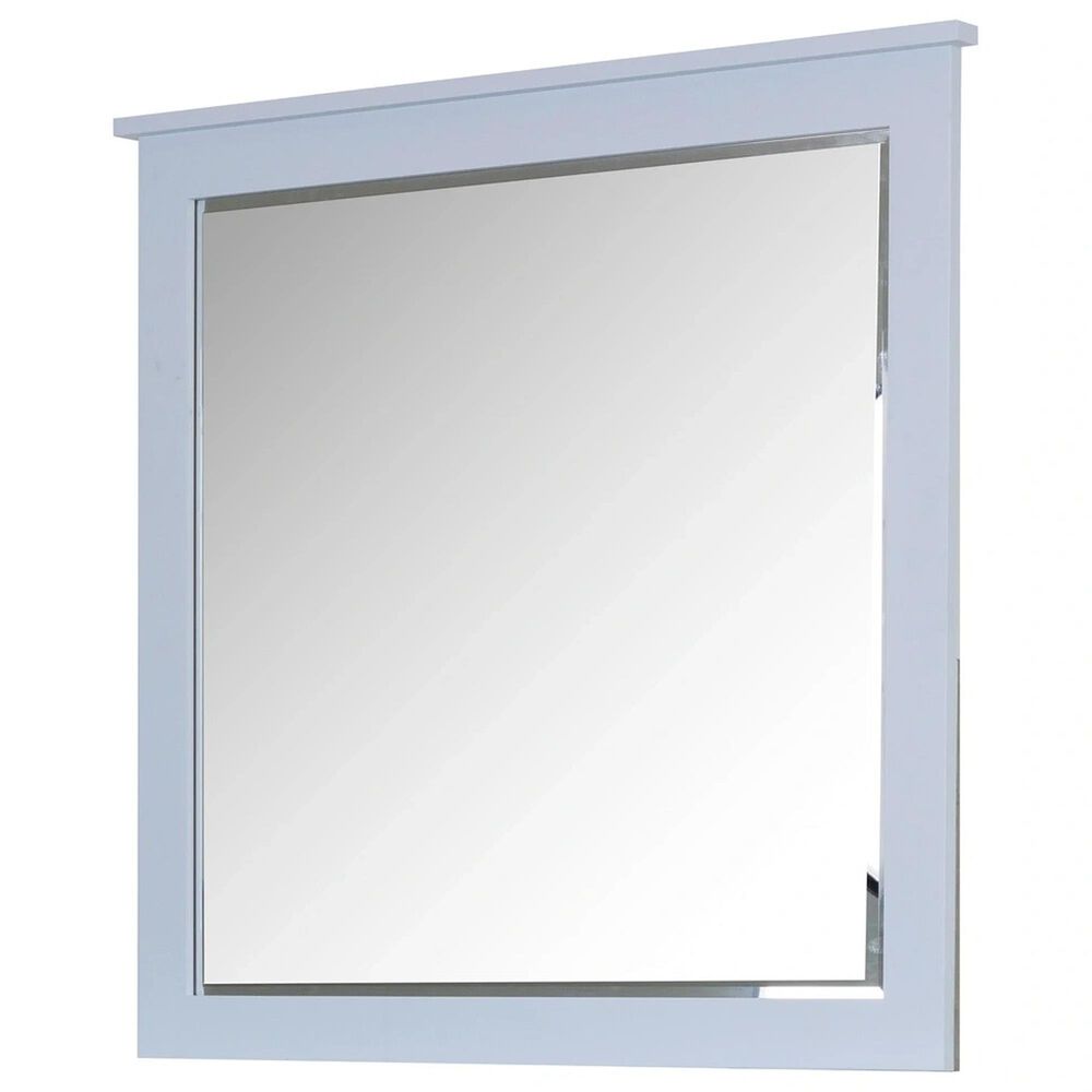 Archbold Furniture Company Portland Dresser Mirror in Bayside Blue, , large