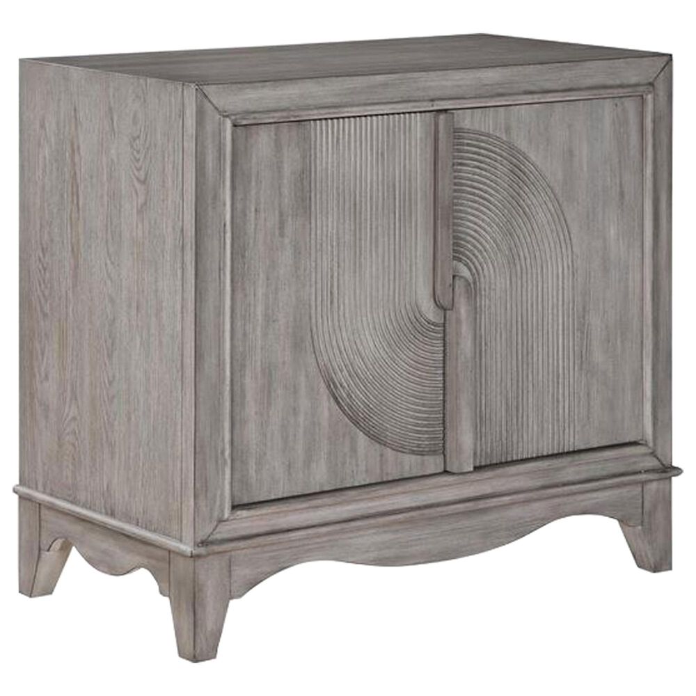 Shell Island Furniture Carbondale 2-Door Cabinet in Grey | Shop NFM 