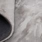 Central Oriental Avid Faux Fur Gray 7"6" x 9"6" Area Rug, , large