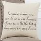 Rizzy Home Transitional Sentiment 20" Down Filled Pillow in Natural, , large