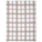Mukitchen Terry Windowpane Towel in Khaki, , large