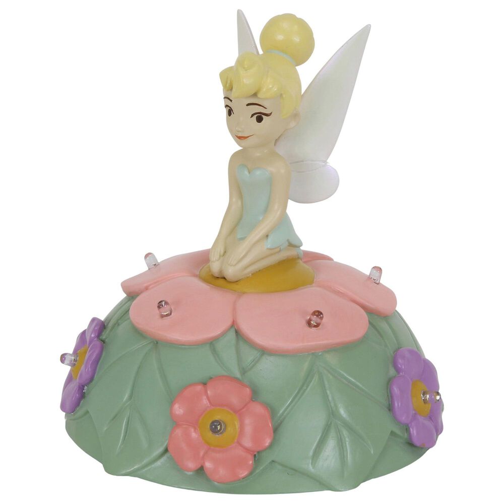 Lambs and Ivy Tinker Bell Table Top Night Light Nursery Lamp in Pink and Green, , large