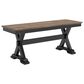 Ashley Wildenauer Dining Bench in Brown and Black, , large