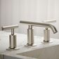 Kohler Purist Widespread Bathroom Sink Faucet in Vibrant Brushed Nickel, , large