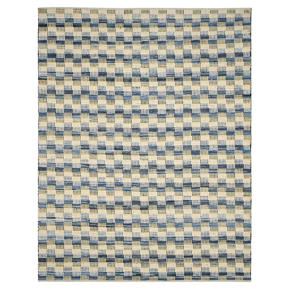 Safavieh Montauk Geometric 9" x 12" Gold and Multicolor Area Rug, , large