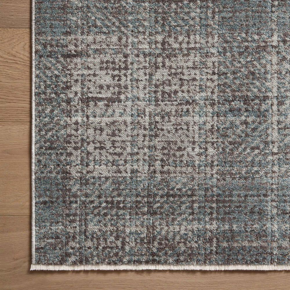 Angela Rose Ember 2&#39;3&quot; x 3&#39;10&quot; Denim and Charcoal Area Rug, , large