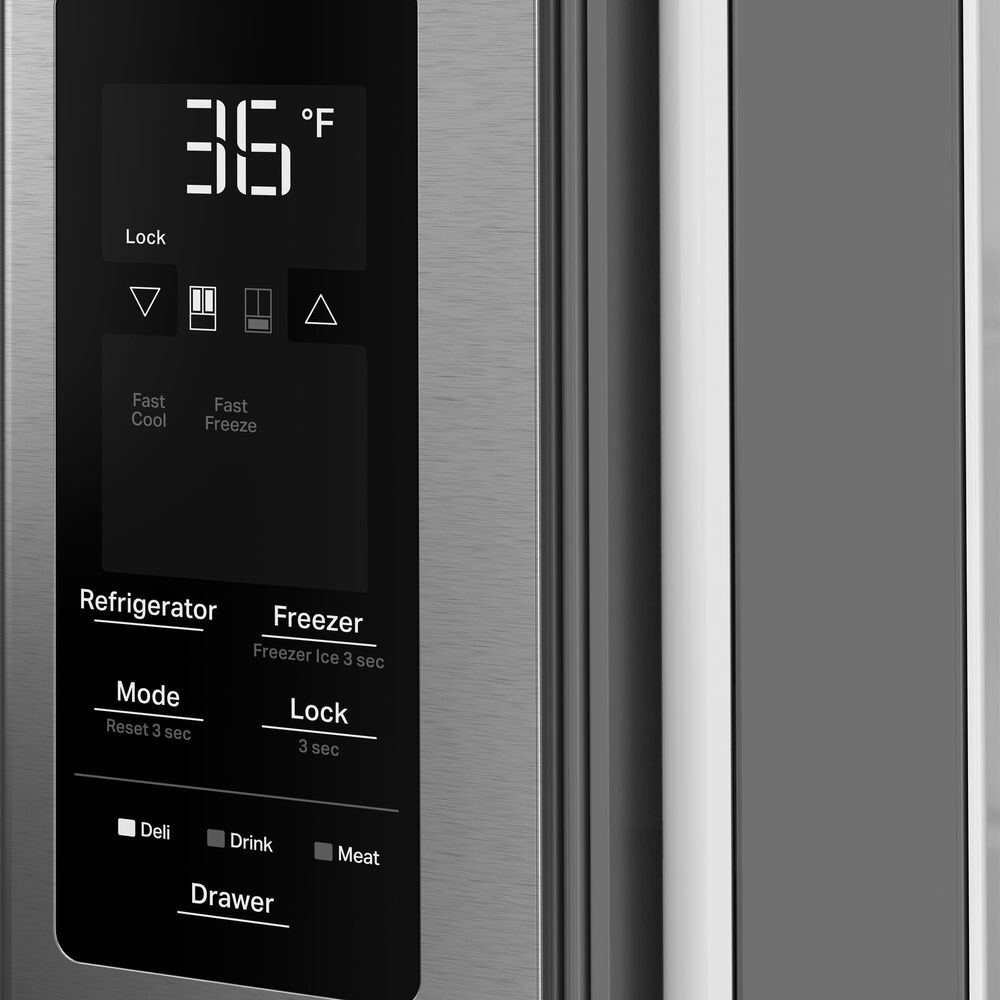 Whirlpool WRMF3736 29 Cu. Ft. French Door Refrigerator in Fingerprint-Resistant Stainless Steel, , large