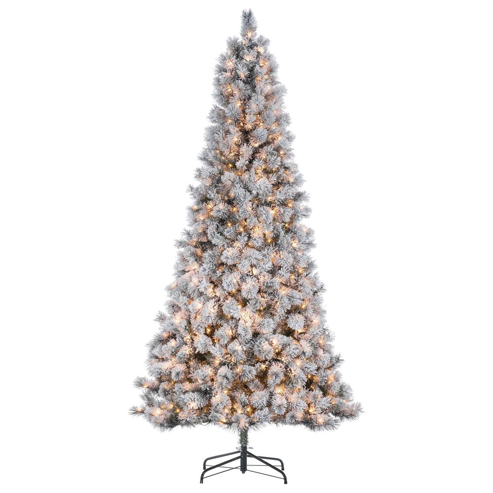 The Gerson Company 9" Pre-Lit Boise Pine Christmas Tree in Green, , large