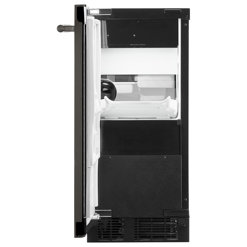 KitchenAid 15'' Automatic Ice Maker in Black Ore, , large