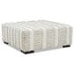 Albany Furniture Cocktail Ottoman in Haven Oatmeal, , large