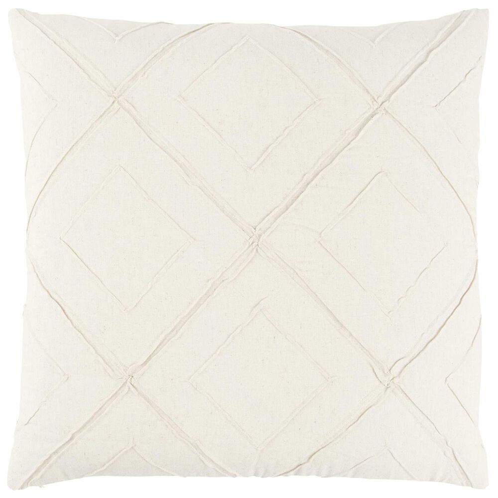 Rizzy Home 20" x 20" Down Pillow in Natural, , large