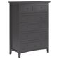 Urban Home Grace 5-Piece Queen Bedroom Set in Raven, , large