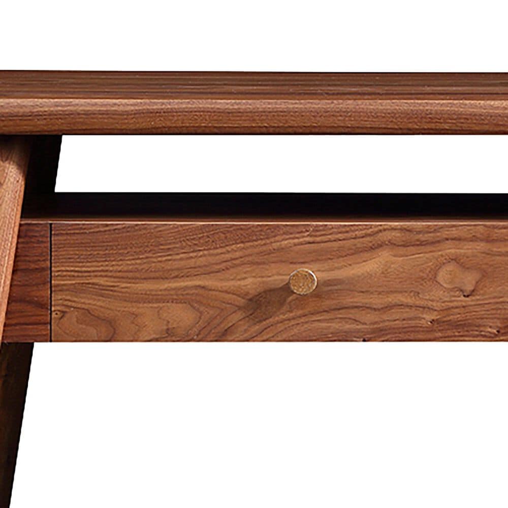 Stickley Furniture Walnut Grove Console Table with Wood Top in Walnut, , large