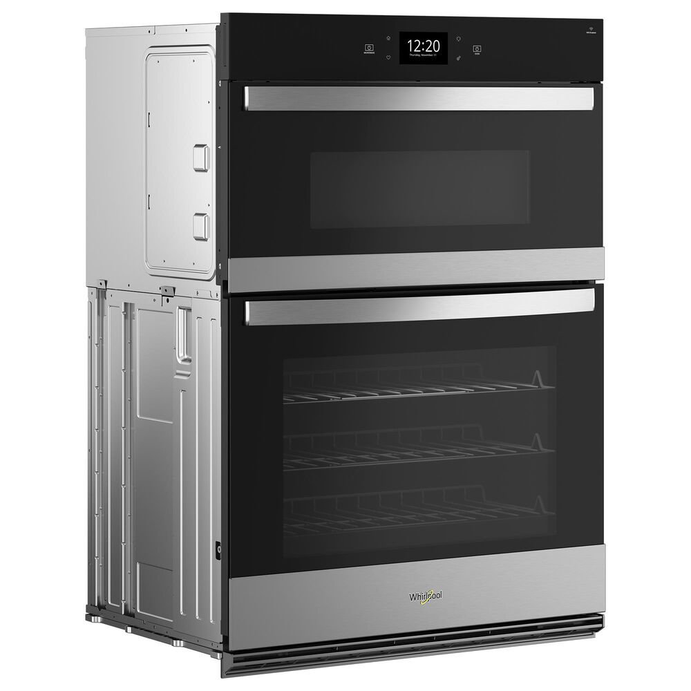 Whirlpool 30&quot; Wall Oven Microwave Combo with Air Fry in Fingerprint Resistant Stainless Steel, , large