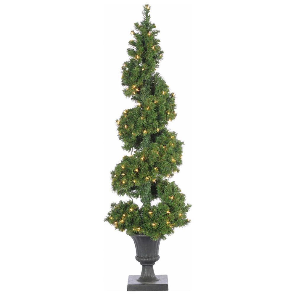The Gerson Company Sterling 5' Potted Spiral Tree, , large