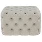 Maple and Jade Rectangular Ottoman in Beige, , large