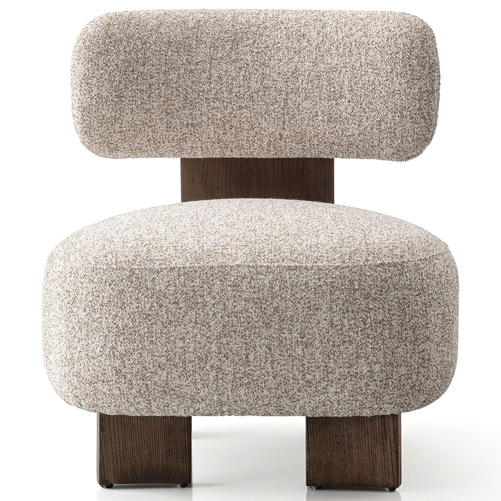 Furniture of America Carson Accent Chair in Cinnamon Sprinkle, , large