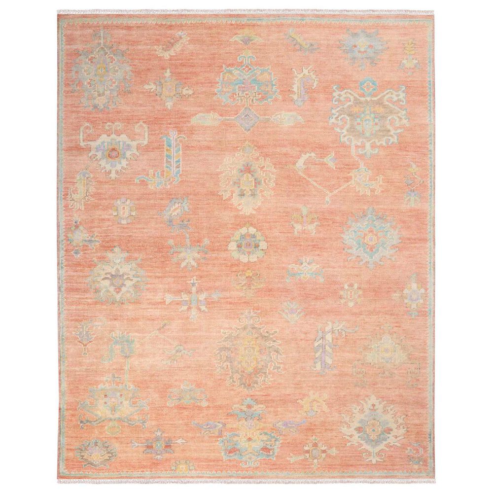 Nourison Odessa Brick and Multicolor 10" x 14" Area Rug, , large