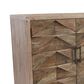 Classic Home Maverick 4-Door Sideboard in Brown, , large