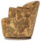 Four Hands Aurora Swivel Chair in Balkan Ochre, , large