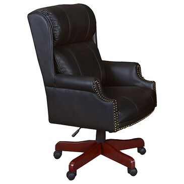 Regency Global Sourcing Barrington Swivel Chair in Black, , large