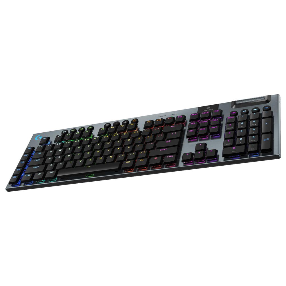 Logitech G915 X Lightspeed Tactile Wireless Gaming Keyboard in Black, , large