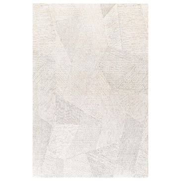 Surya Gavic GVC-2310 5"3" x 7"3" Cream, Beige, Light Gray, Taupe and Charcoal Area Rug, , large