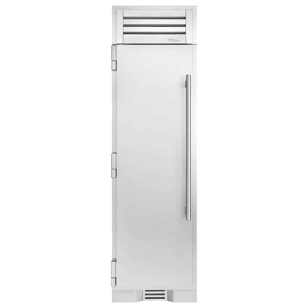 True Residential 15.3 Cu. Ft. Refrigerator Column with Left Hinge and Solid Door in Stainless Steel, , large