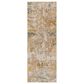 Surya Reina Cream, Light Gray, Light Brown, Tan, Denim and Mustard 2"7" x 7"3" Runner, , large