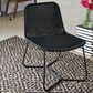 Ashley Daviston Accent Chair in Black, , large