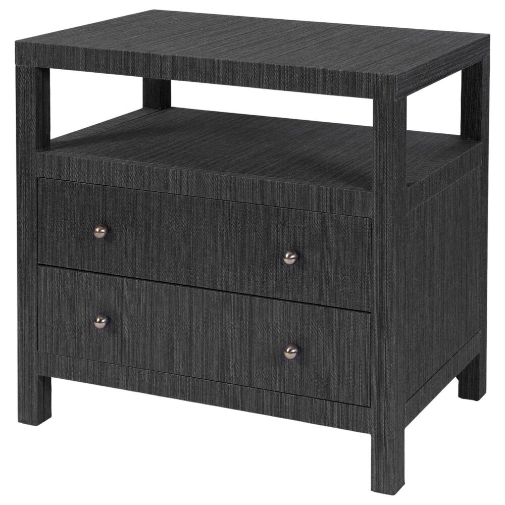 Butler Specialty Company Nora 2-Drawer Nightstand in Charcoal Gray, , large