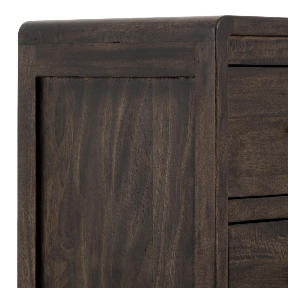 Fallridge Mezquite 2 Drawer Nightstand in Black, , large