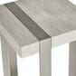 Bernhardt Tempo Accent Table in Larza and Satin Nickel, , large