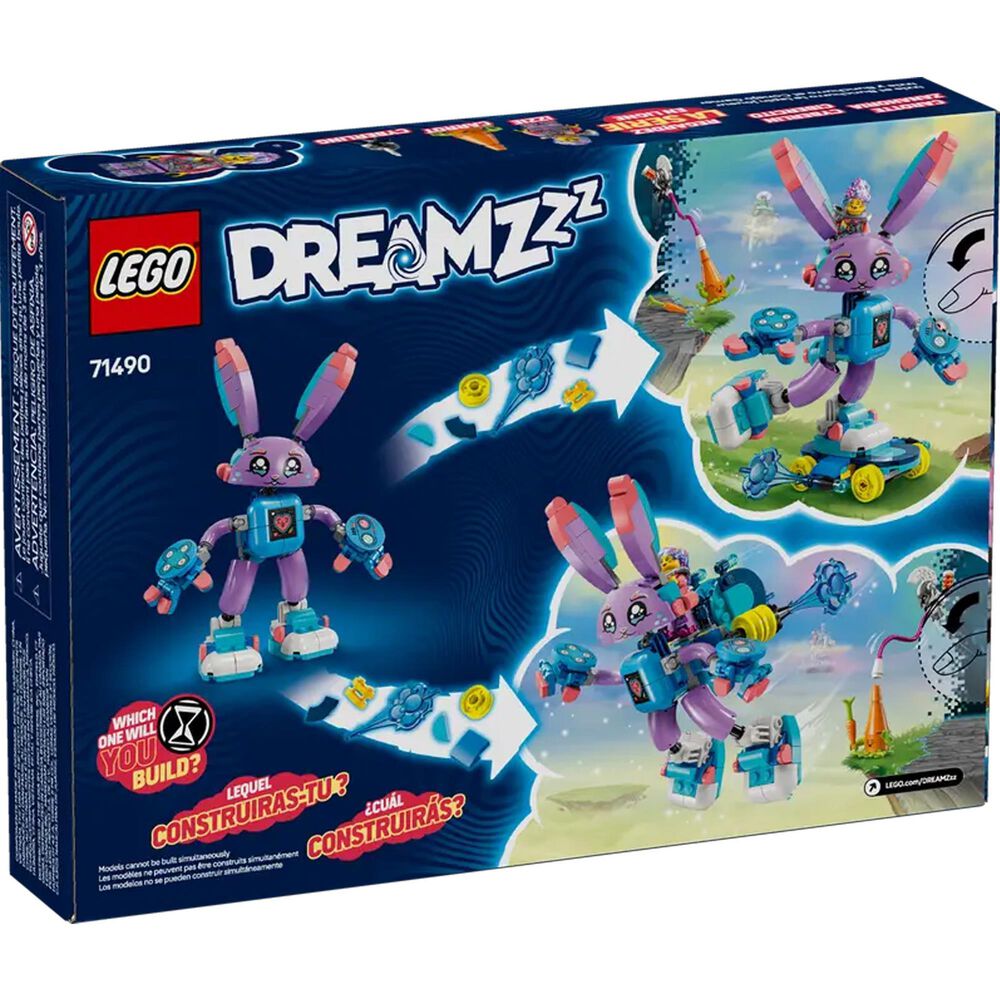LEGO DREAMZZZ Izzie and Bunchurro the Gaming Bunny, , large