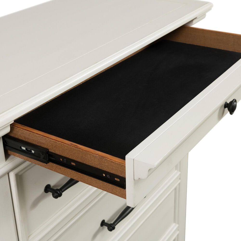 Mayberry Hill Slater 6-Drawer Chest in White, , large