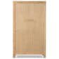 Jennifer Taylor Home Arden 83" 2-Door Tall Bookcase Storage Cabinet in Heritage Light Natural Brown, , large