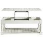 Steve Silver Furniture Hemingway Lift Top Coffee Table in Alabaster, , large