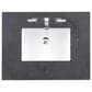 James Martin Vanities Brittany 30" Single Bathroom Vanity in Victory Blue with 3 cm Charcoal Soapstone Quartz Top and Rectangle Sink, , large