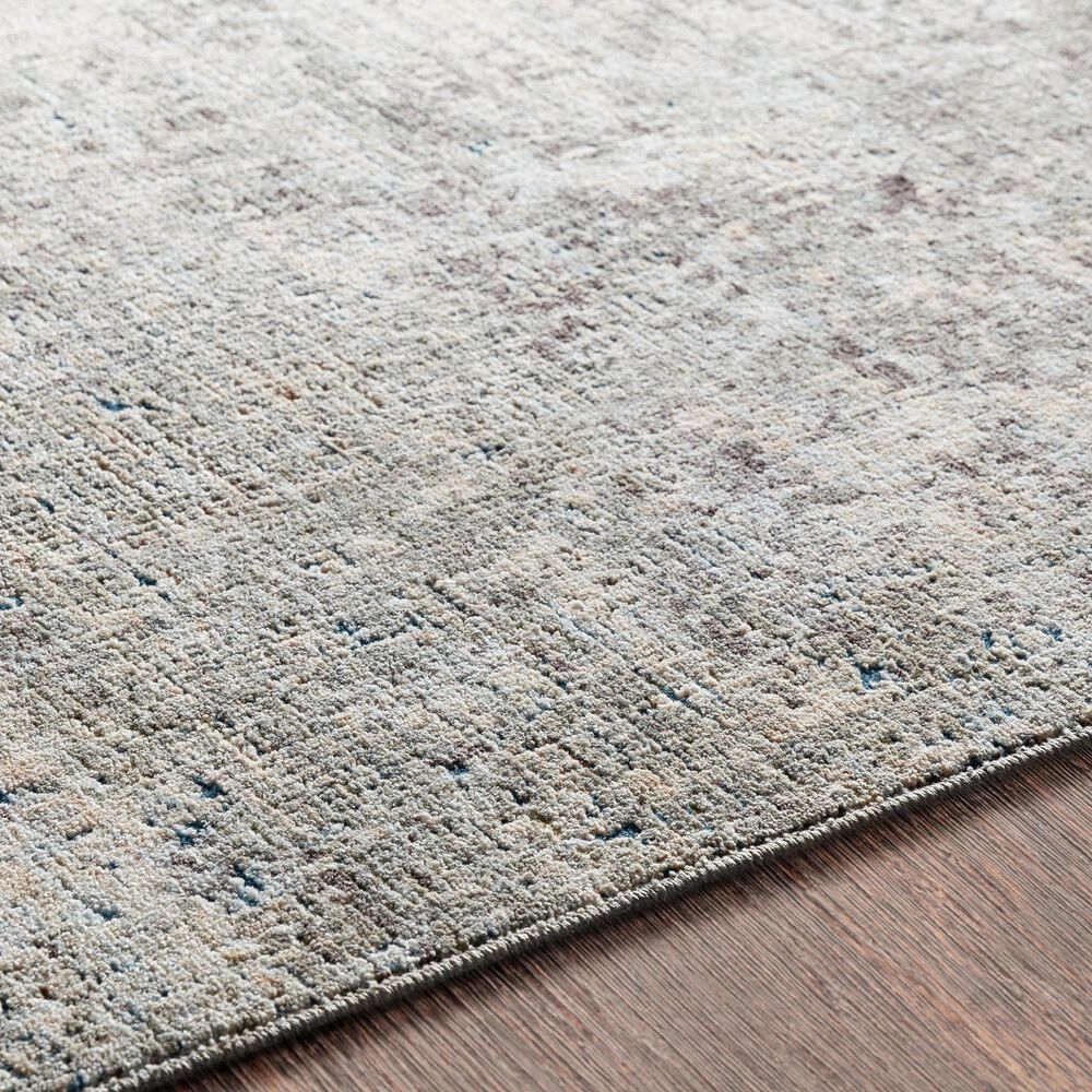 Surya Presidential PDT-2303 7&#39;9&quot; x 10&#39;3&quot; Blue, Gray and Orange Area Rug, , large