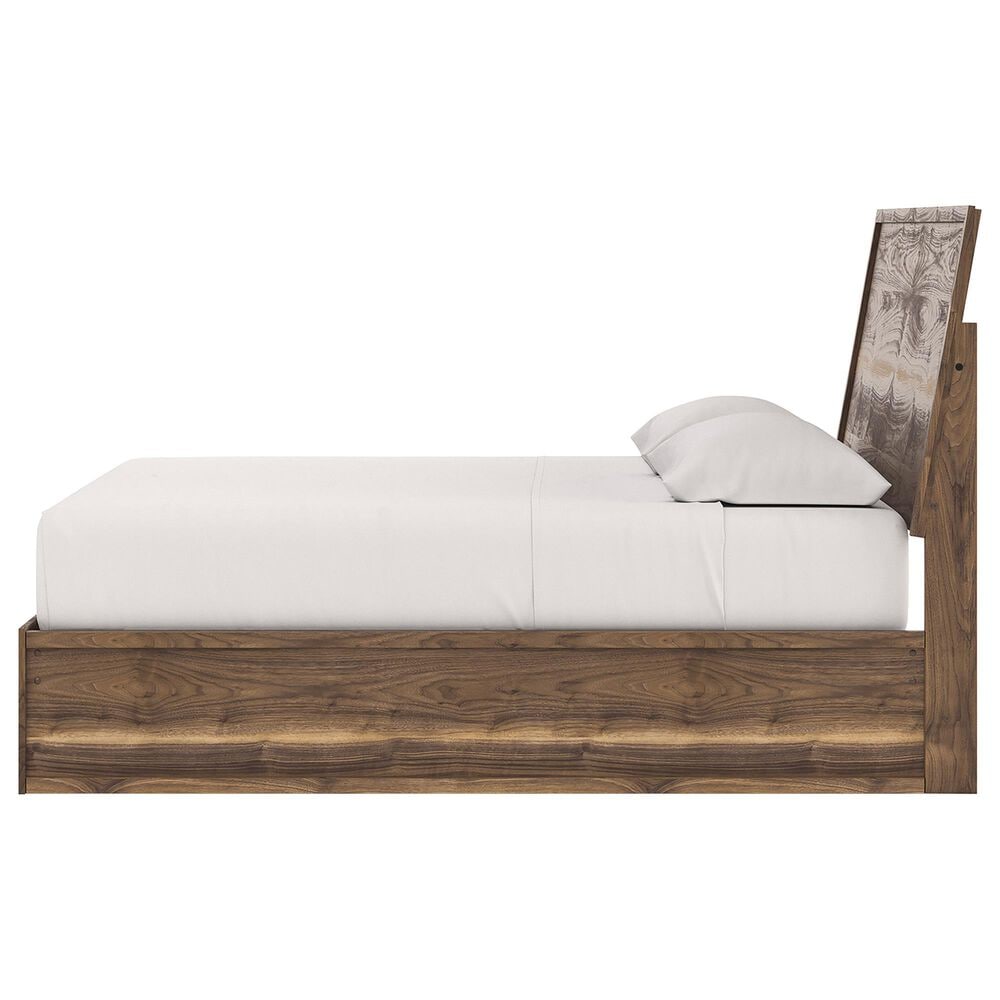Ashley Chirason King Panel Bed with Storage in Brown, , large