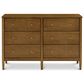 DaVinci Frem 6-Drawer Dresser in Walnut, , large