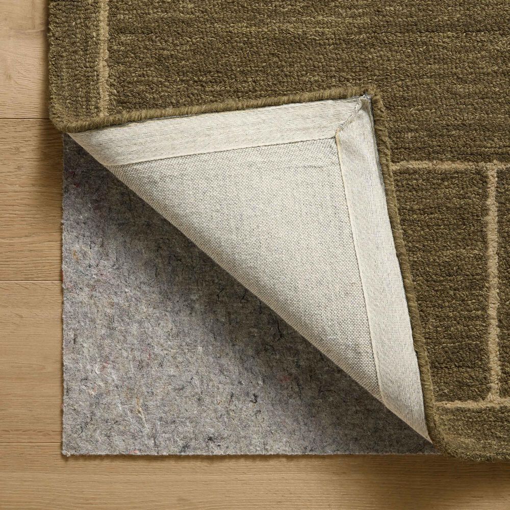 Jeremiah Brent x Loloi Barrow Olive and Natural 2&#39;6&quot; x 9&#39;9&quot; Runner, , large