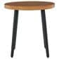 Ashley Horizon Hall Patio Round End Table in Brown and Black, , large