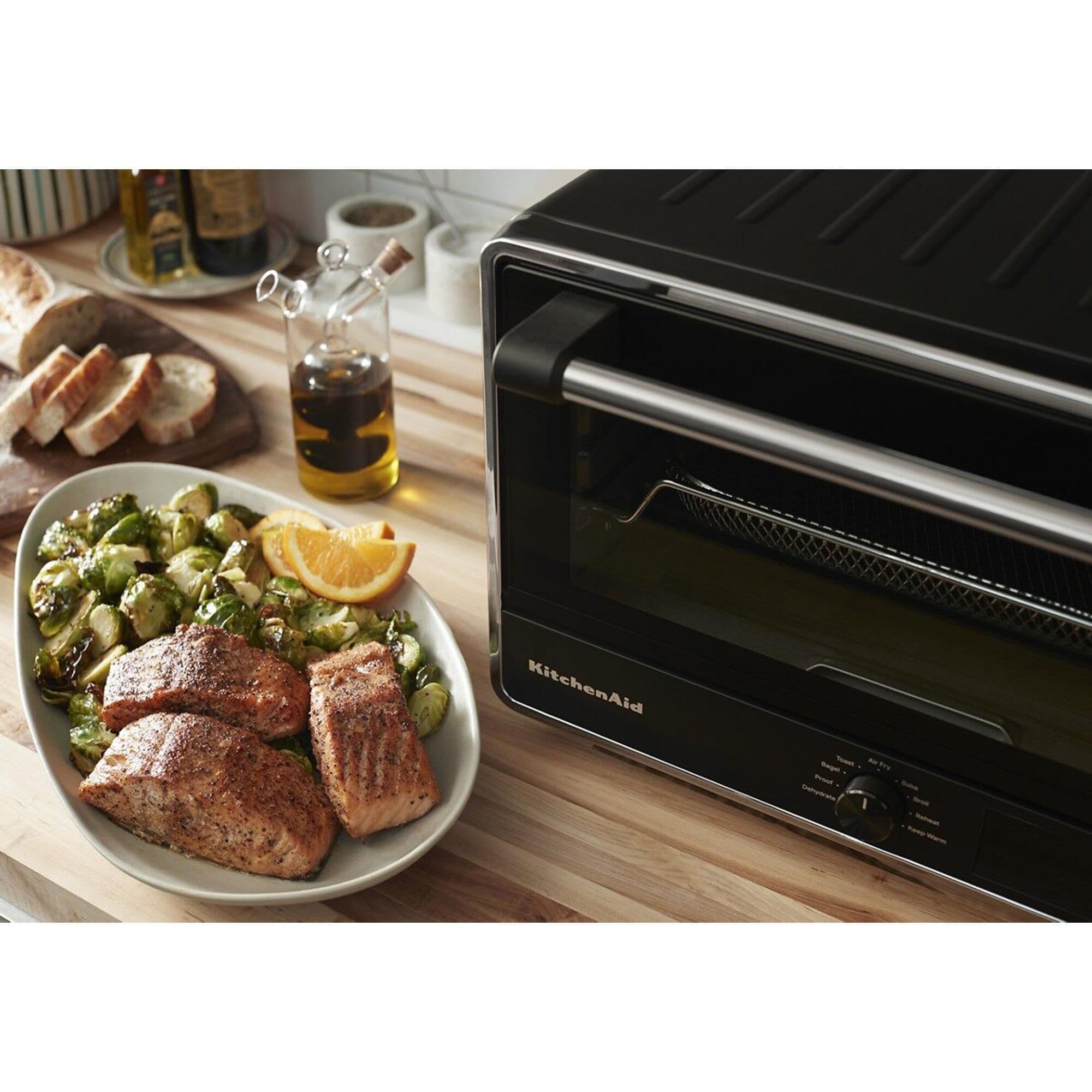 Kitchenaid digital countertop oven cheap with air fry stores