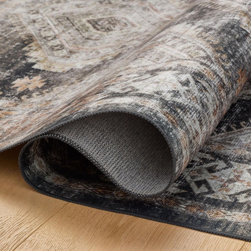 Amber Lewis x Loloi Josie 2&#39;6&quot; x 12&#39; Ink and Earth Runner, , large
