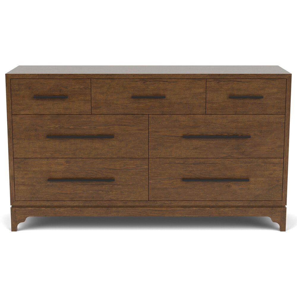 Riverside Furniture Calhoun 7-Drawer Dresser Only in Whiskey Oak, , large