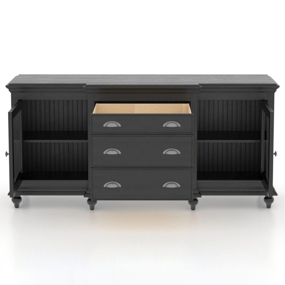 Declan Dining 2-Door Buffet in Black, , large